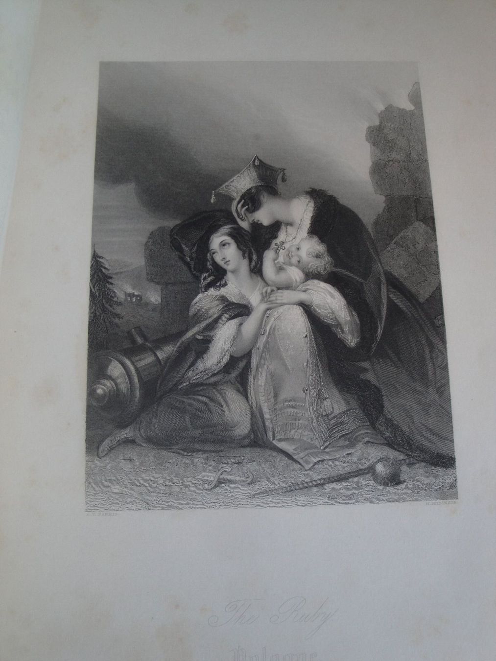 Stiche: L  ECRIN 1836 mit exqu. Stahlstiche – Gebraucht aus Trachslau von post35 5