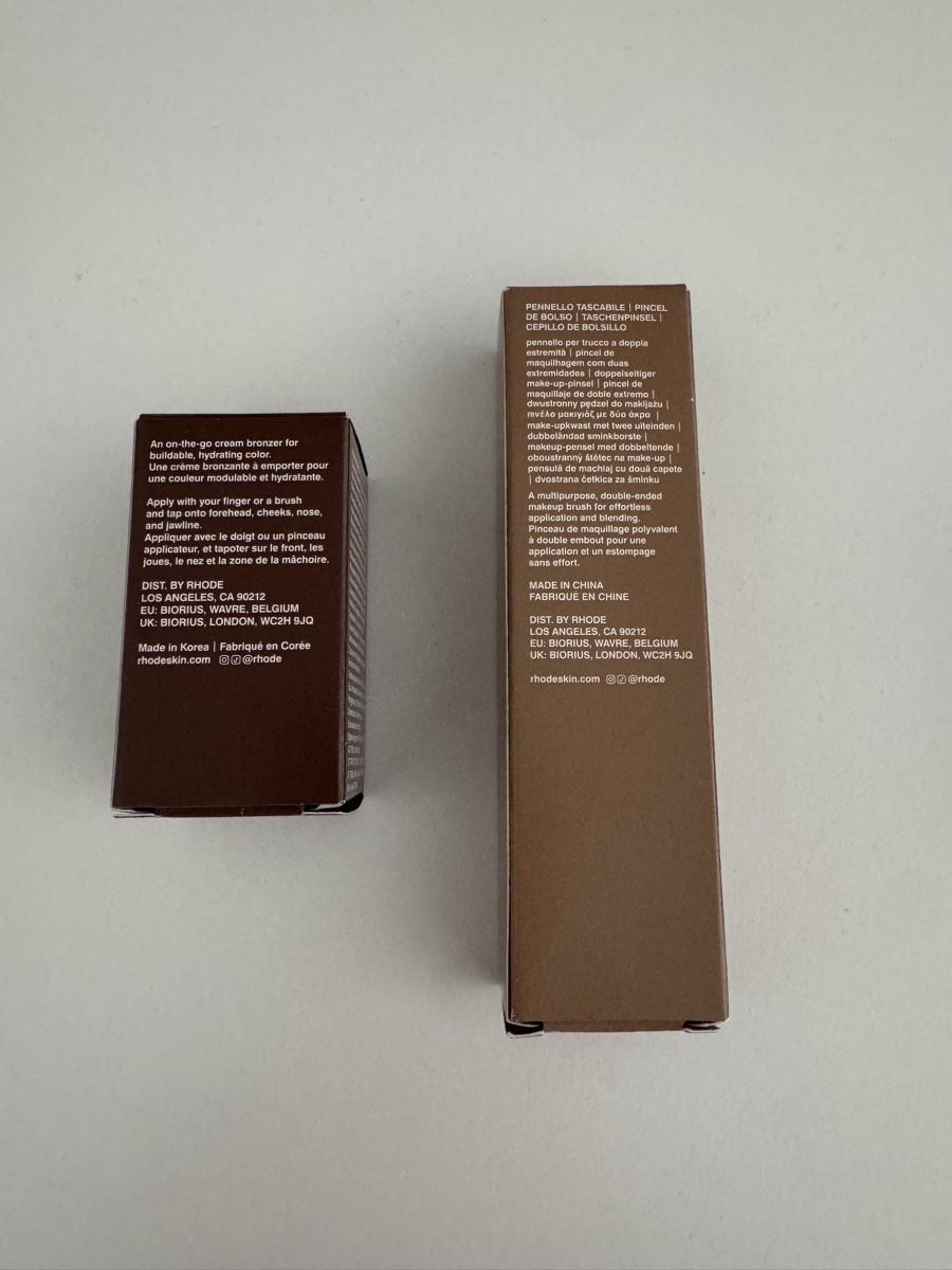 Rhode Make-up: Rhode Pocket Bronzer Bake und Pocket Brush – Neu und originalverpackt aus Marbach SG von s.oehler 2