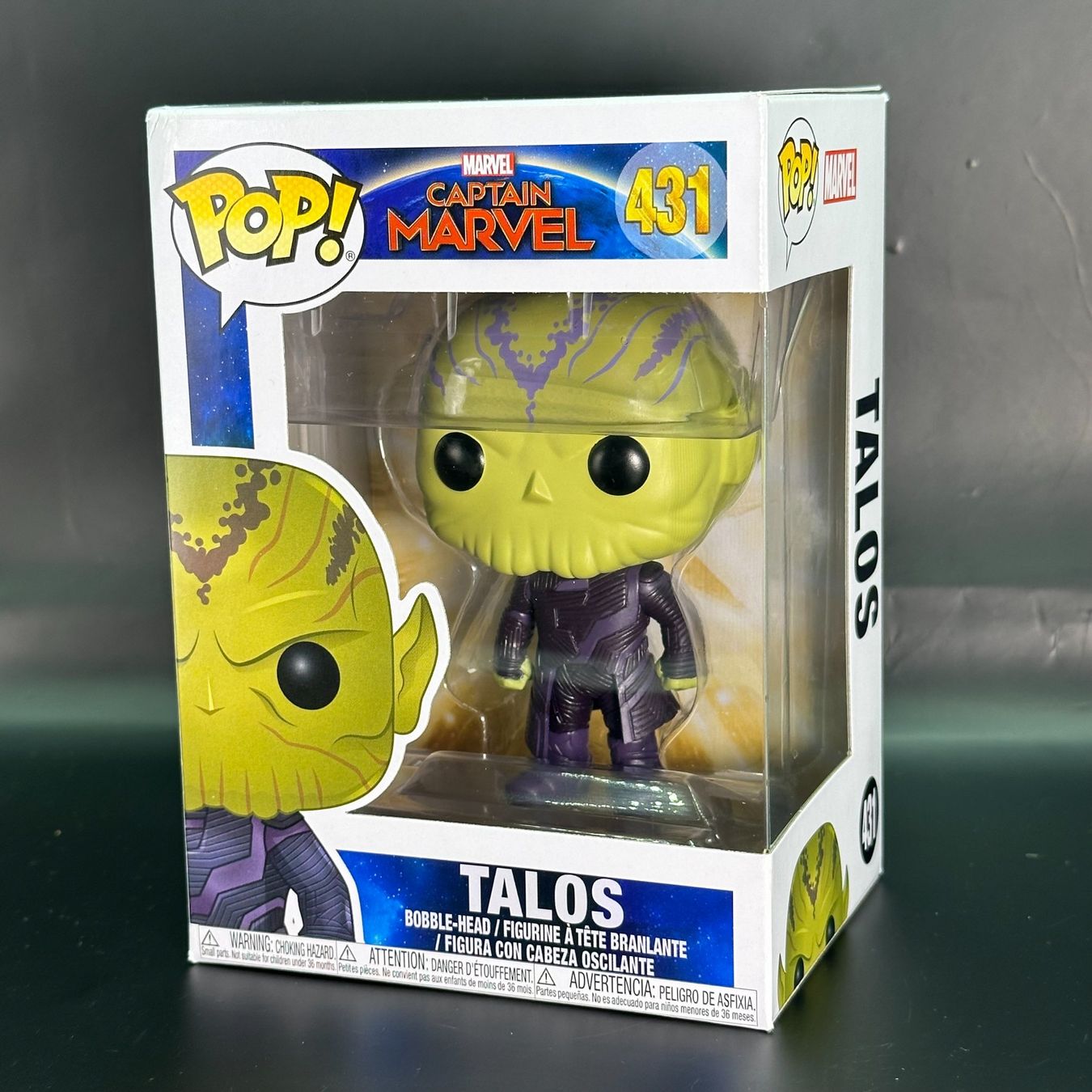 Funko Statuette: Funko Pop! - Marvel - Talos 431 – Usato da Düdingen venduto da Nerdworld