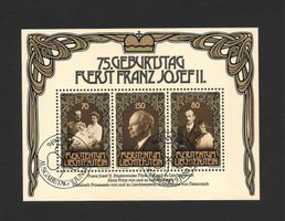 Liechtenstein Block 711 Fürst Franz ET 9.6.1981