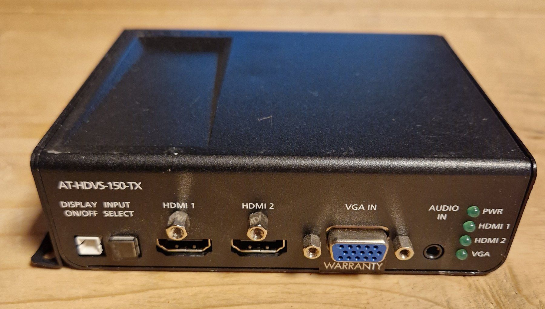 Elektronikbauteile: Atlona AT-HDVS-150-TX  --  TOP --  Switch Box – Gebraucht aus Bennau von Sven-369