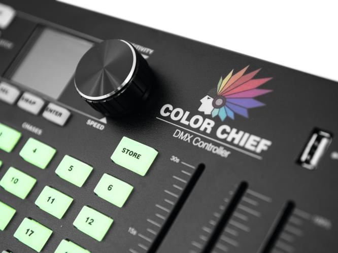 Illuminazione & Effetti luce: Eurolite DMX LED Color Chief Controller – Nuovo e nell'imballaggio originale da Däniken SO venduto da Profog1 5