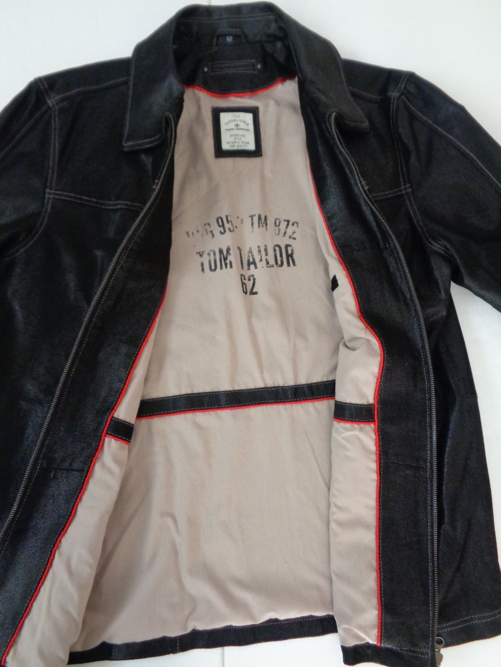 Tom Tailor Jacken: Lederjacke Tom Tailor Grösse 52 - neu ungetragen – Neu (gemäss Beschreibung) aus Chur von omonia