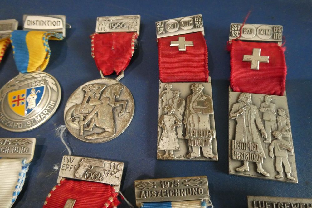 Medaillen: Médailles ancienne  suisse – Gebraucht aus Fontaines NE von monloisir 5