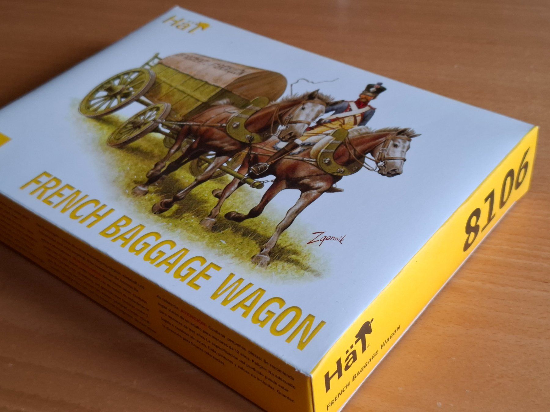 Modellbausätze & Standmodelle: HäT 1/72 French Baggage Wagon – Neu und originalverpackt aus Diepoldsau von beeteutel 2
