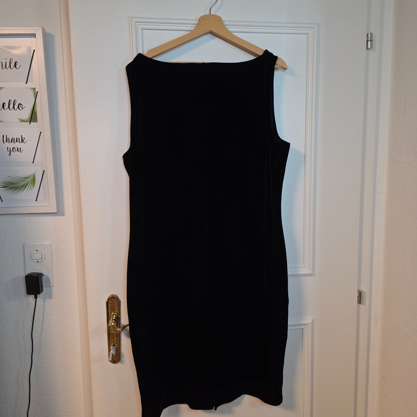 Vestiti: Schwarzes Samt Kleid Elegant 48 – Usato da Wald ZH venduto da CapLux 6