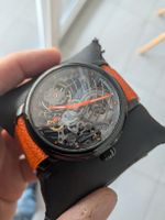Aerowatch Tornado Orange – squelette mécanique – 45 mm  2017