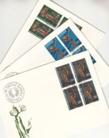 LBK 507 - 509 im 4er-Block FDC