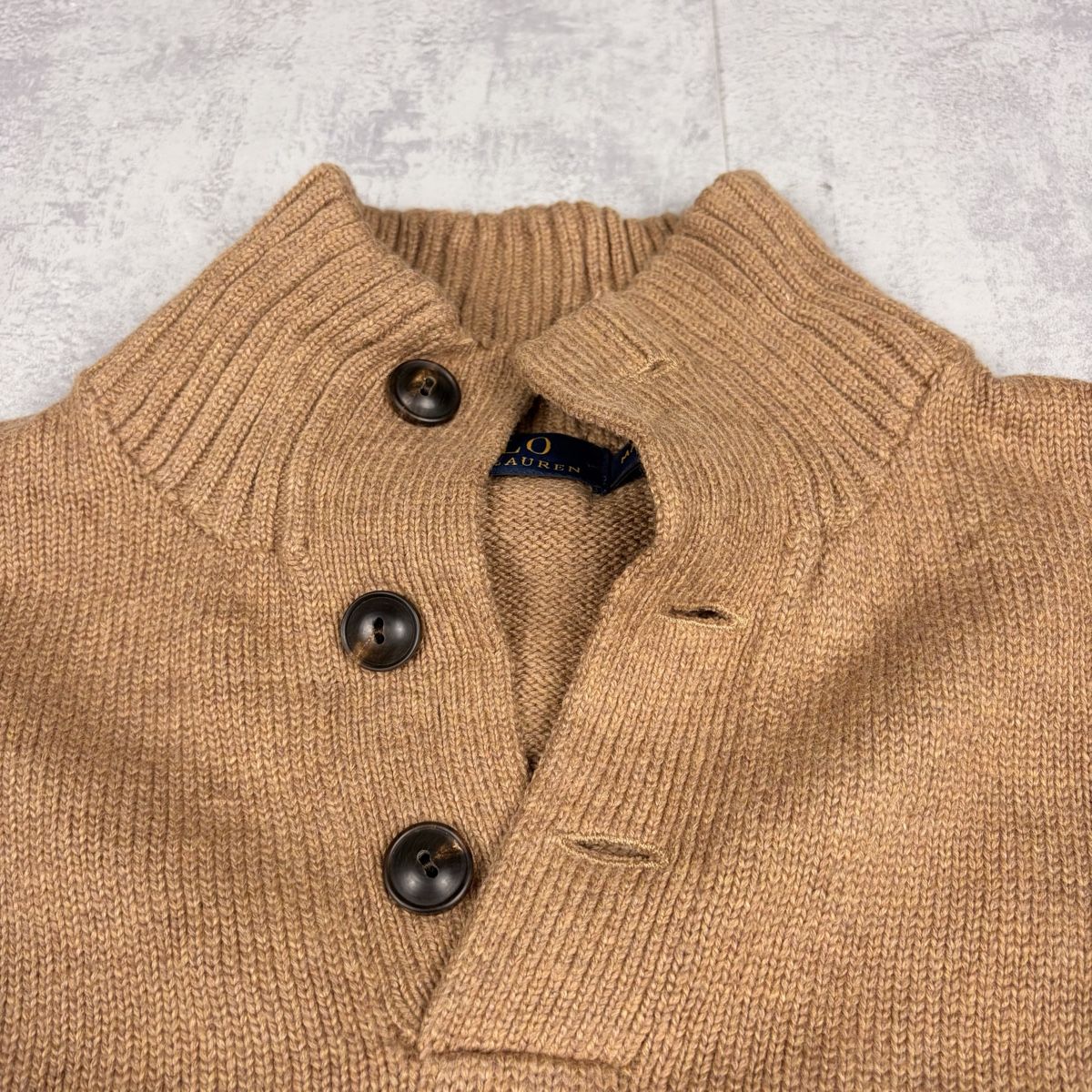 Ralph Lauren Maglioni & Felpe: Pull en maille marron / cannelle Polo Ralph Lauren - TailleM – Usato da Neuchâtel venduto da aliceguins 2