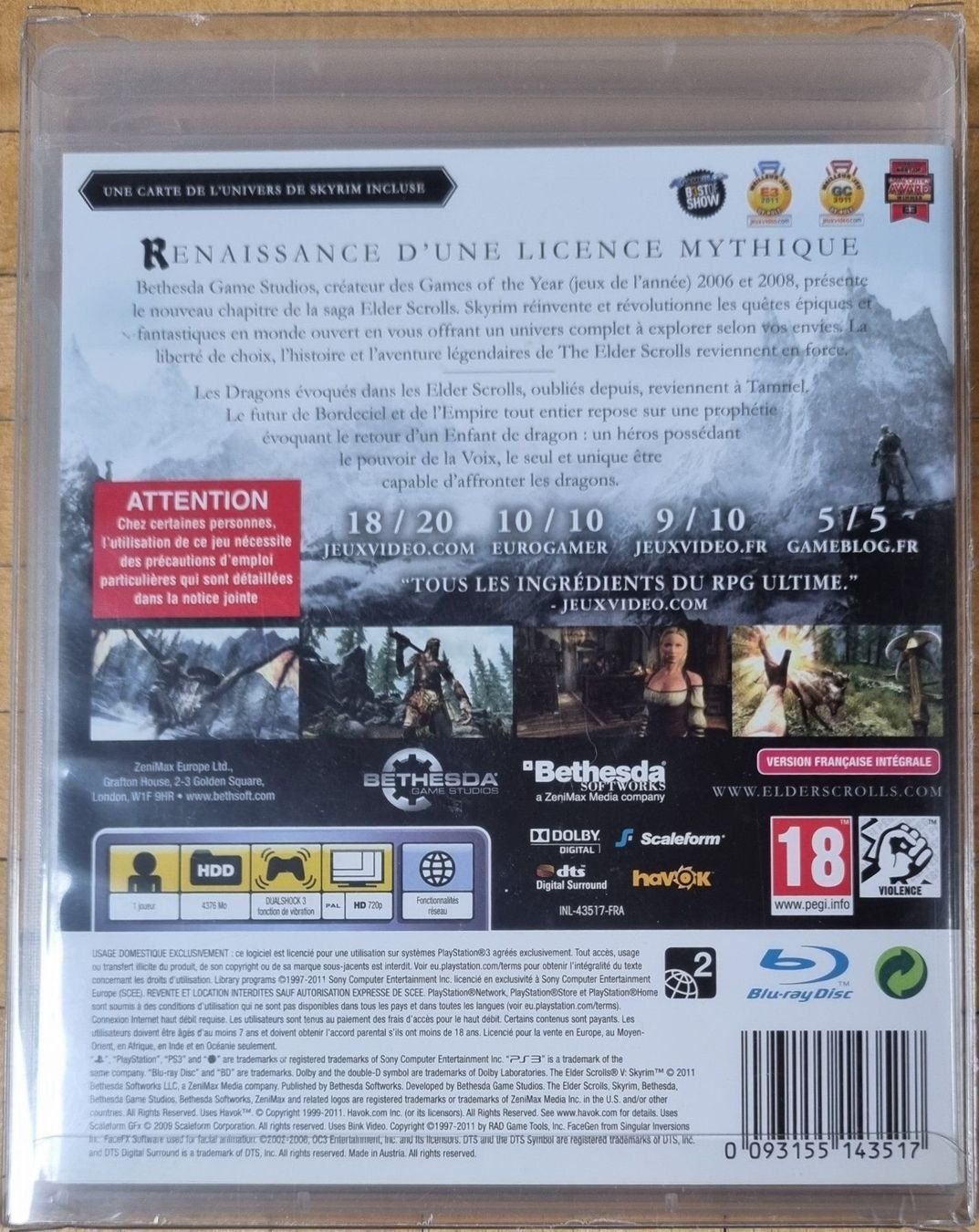 Sony Giochi: PS3 : The Elder Scrolls V - Skyrim – Usato da Froideville venduto da xXSebastienXx 1