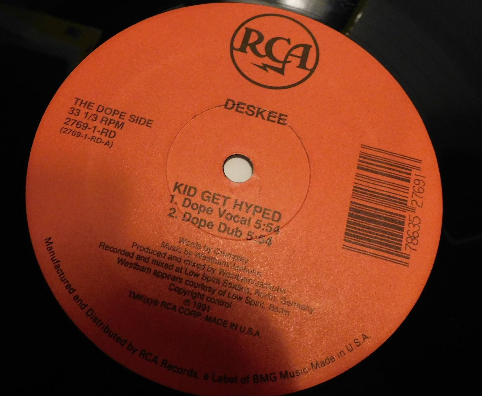 Dischi in vinile: LP - Schallplatte -Deskee - Kid Get Hyped - Mix - 1991 – Usato da Sursee venduto da 76 1