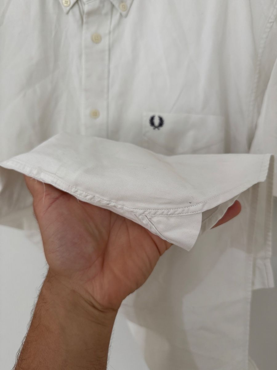 Fred Perry Magliette Polo: Fred Perry Herren Kurzarm Hemd XL weiss oryginal – Nuovo (secondo la descrizione) da Wetzikon ZH venduto da Jan_wojt 3