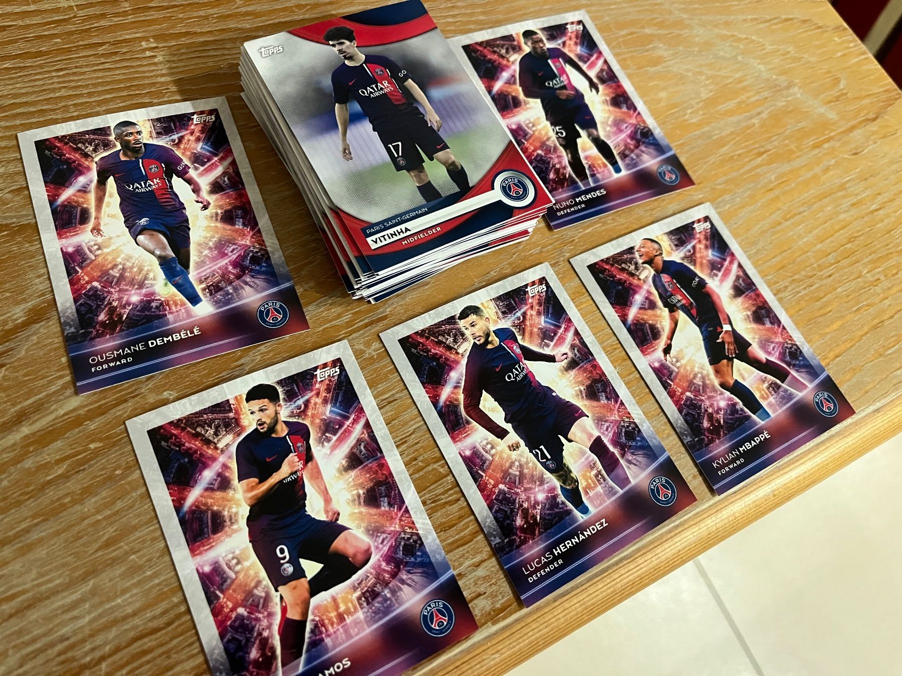 Topps Carte collezionabili: Paris SG Team set topps 49 Base & Inserts – Usato da Balzers venduto da jos_6r9r 1