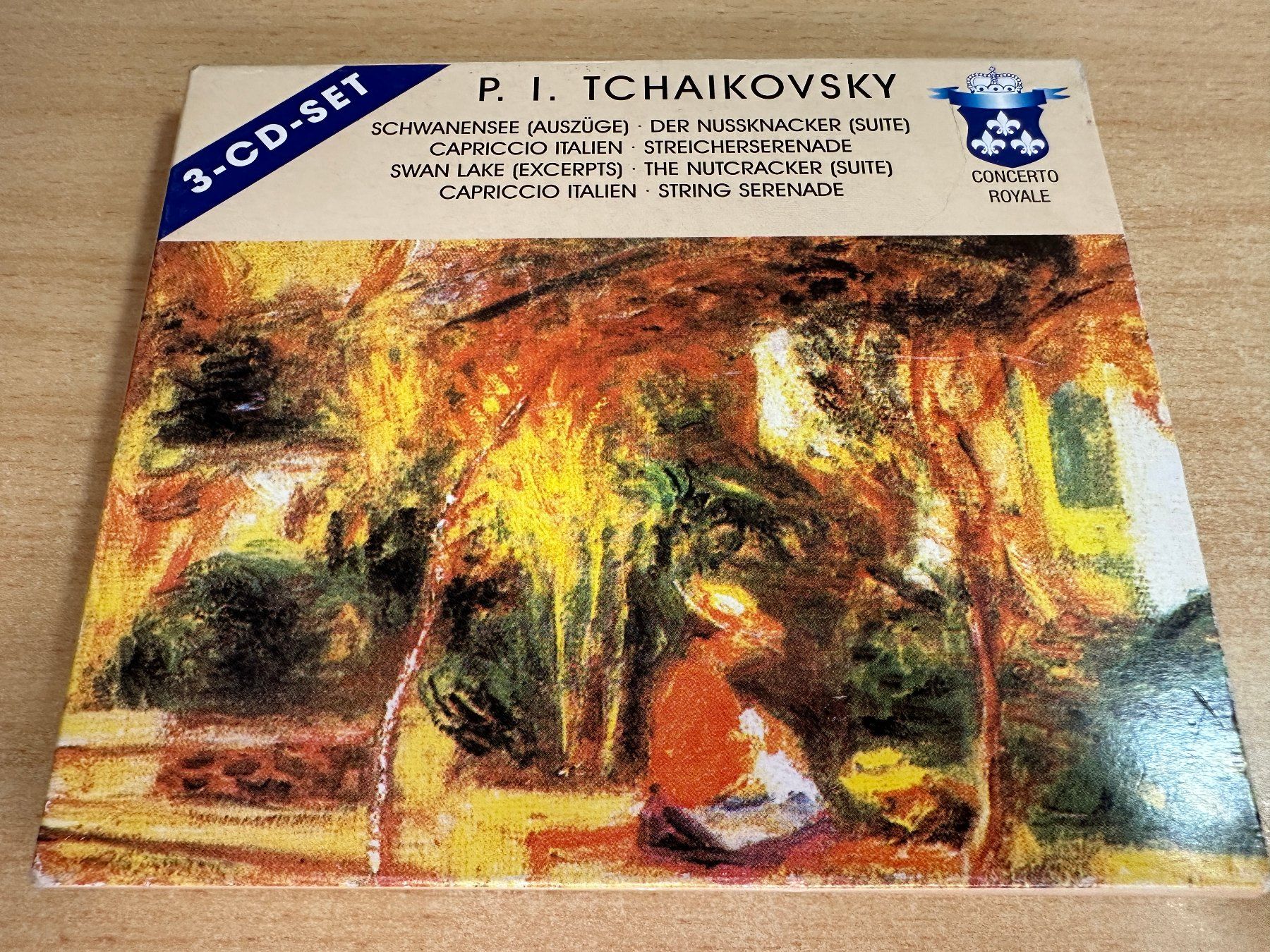 CD: K0 Tchaikovsky Swan Lake The Nutcracker Capriccio - 3 CD – Usato da Rikon im Tösstal venduto da Alpenmutz