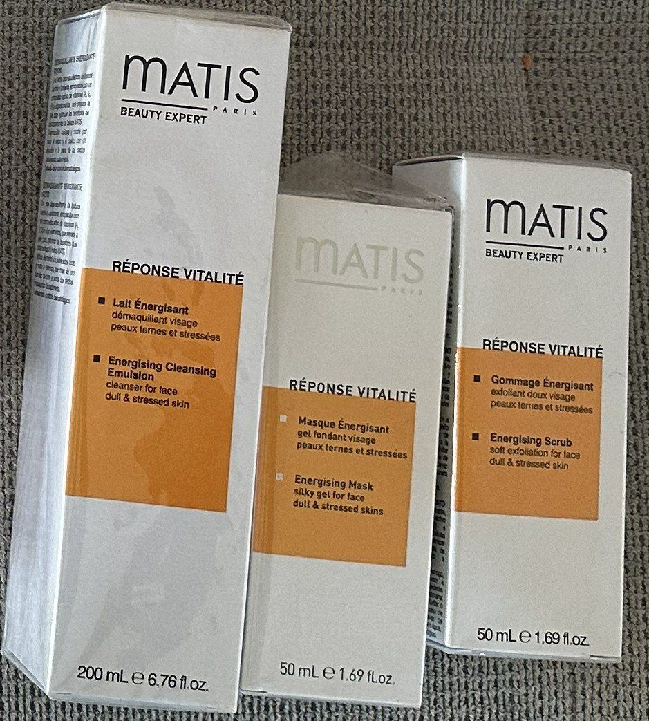 Cura del viso: Energie & Eclat Matis (3 produits) – Nuovo e nell'imballaggio originale da Villars-Tiercelin venduto da Xla