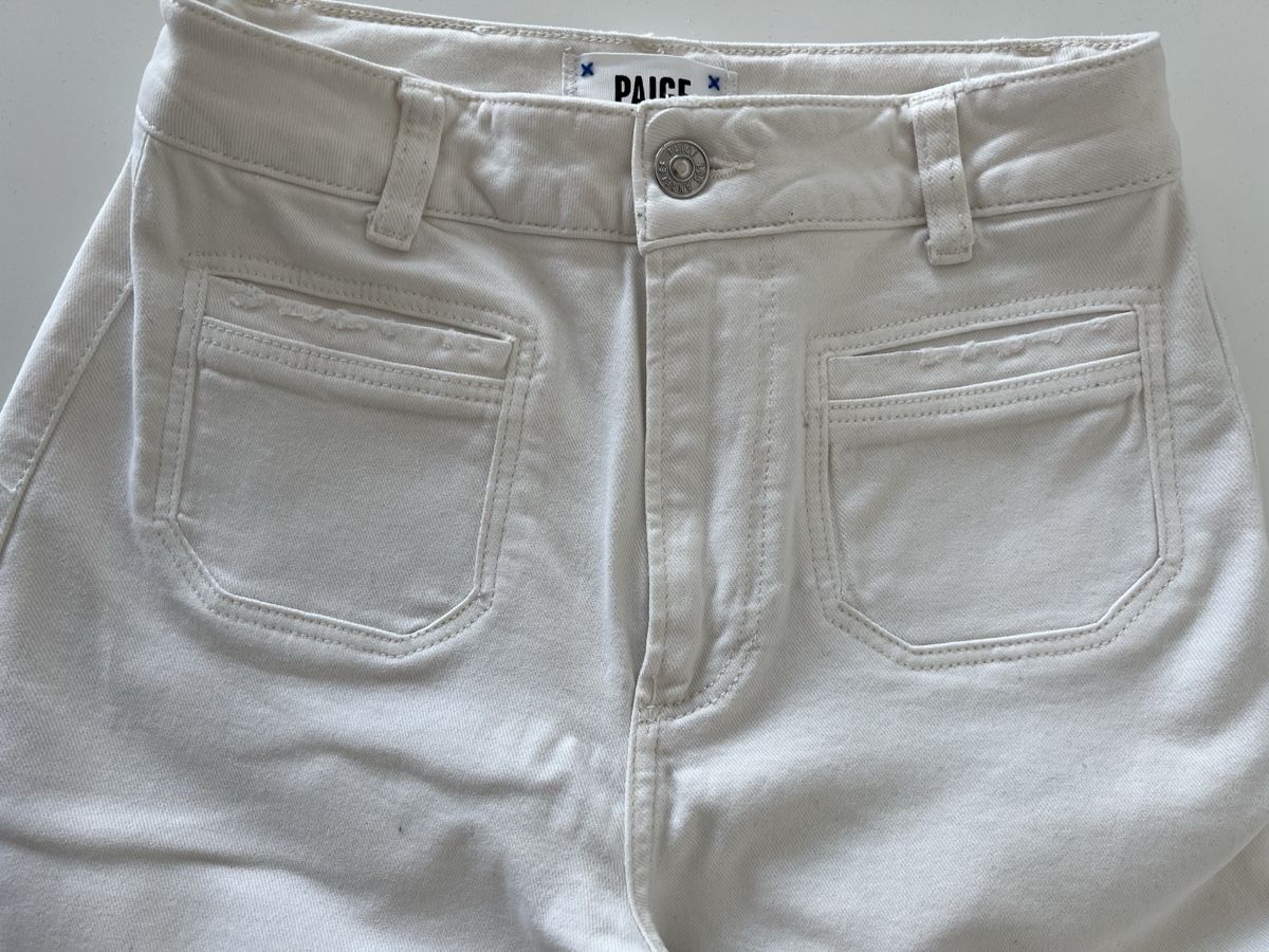 Jeans: Jeans Paige White – D'occasion à Les Acacias par yul_bhw8