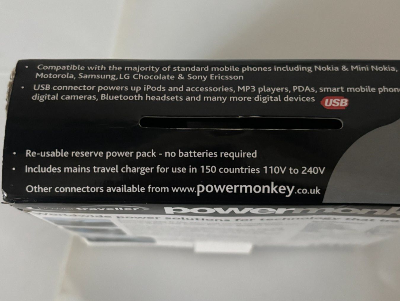 Caricabatterie: PowerTraveller PowerMonkey - Notfall Ladegerät - Silber (L4) – Usato da Wallisellen venduto da AS.TZ. 4