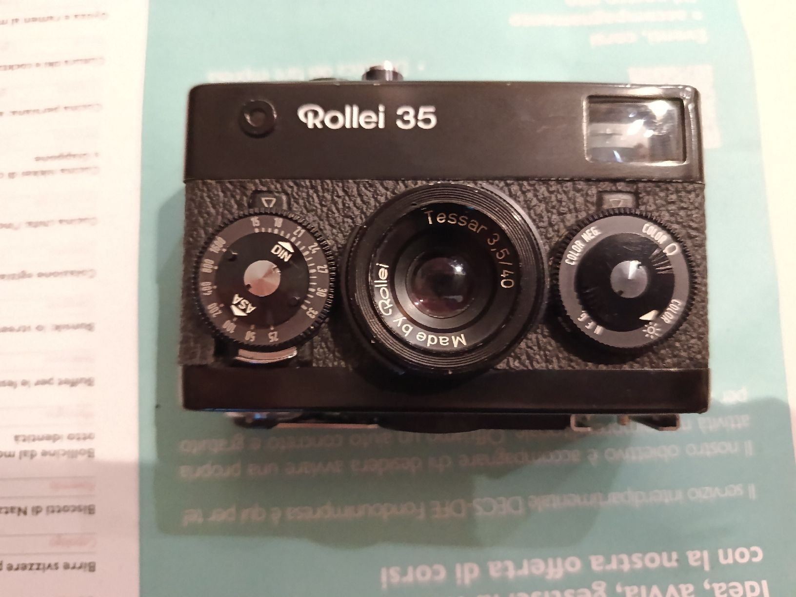 Rollei Kamera: Rollei 35 Tessar 3.5/40 camera black – Gebraucht aus Riva San Vitale von Stekri 3