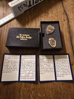 US Police Badge Collection, Original, mit Zertifikaten!