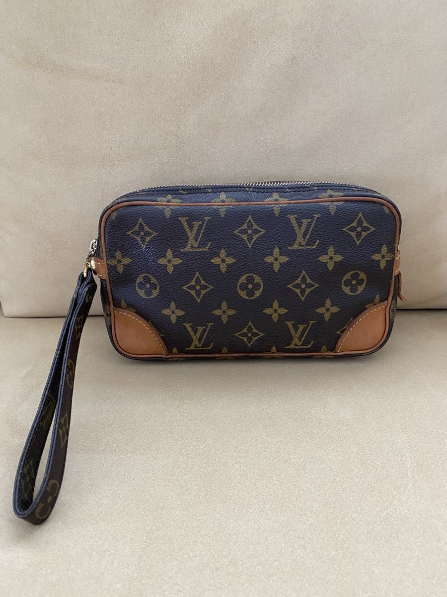 Louis Vuitton Borse: Louis Vuitton Pochette Marly Dragonne vintage – Usato da Matten b. Interl venduto da ulrichh
