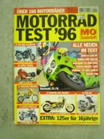 MOTORRAD Test Katalog 1996 für Sammler