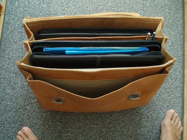 Valigie & Borse: Ledertasche-Aktentasche – Usato da Oberstammheim venduto da Bikescout 1