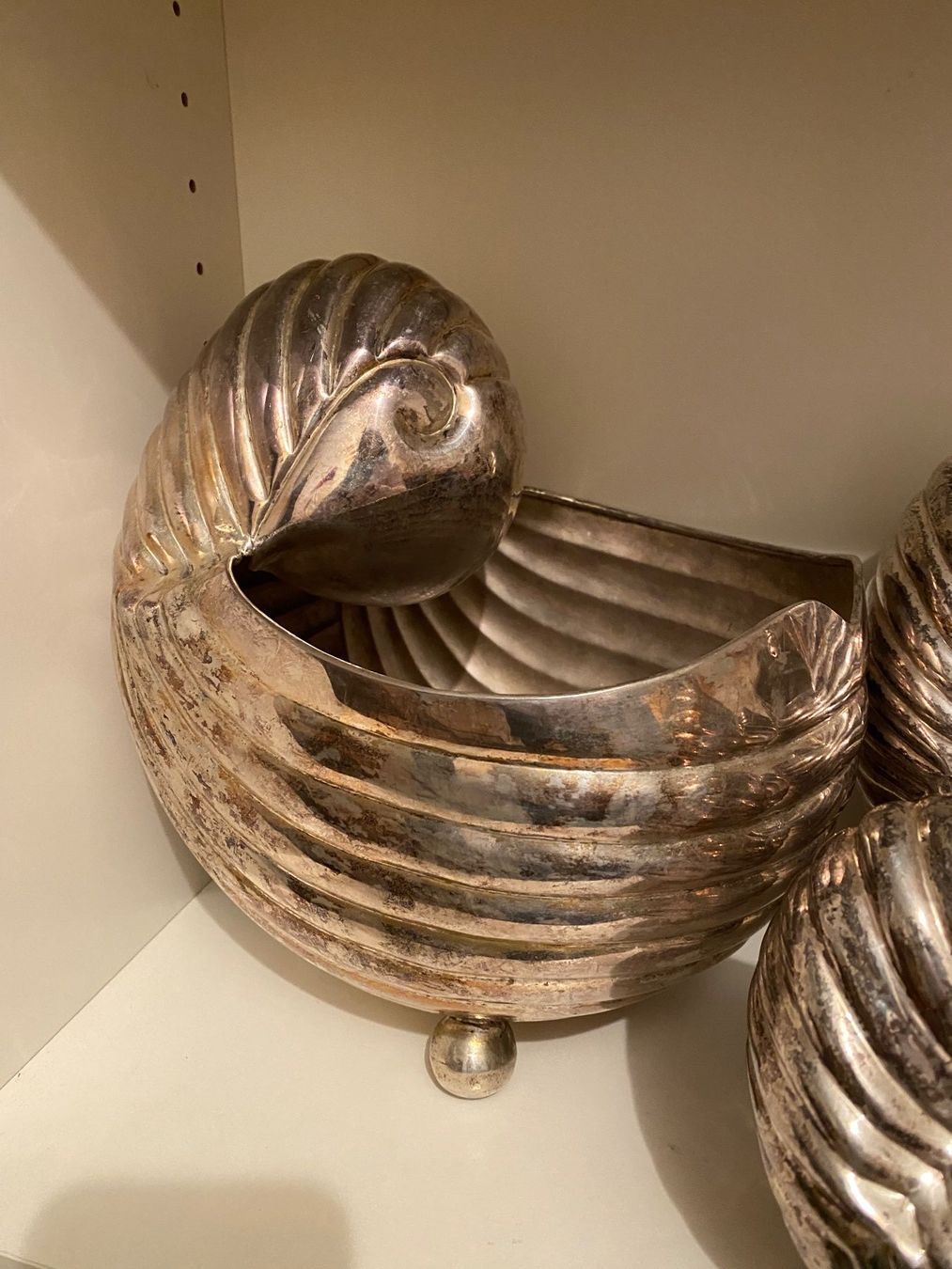 Ciotole: Vintage Nautilus Schalen versilbert im Set – Usato da Rorbas venduto da tun_m7fz 3
