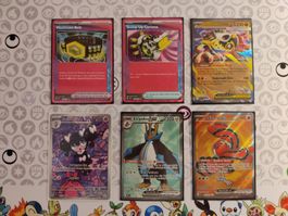 Diverse Pokémon Karten EN