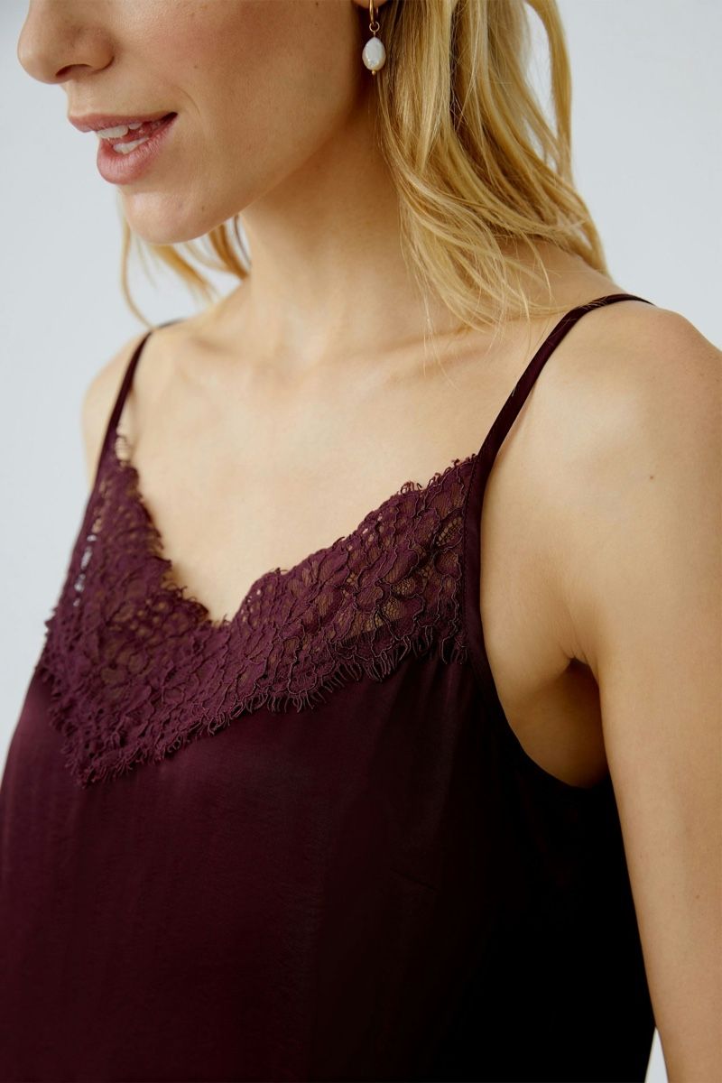 Top: OUI Spitzentop - bramble berry G.36 Neu – Nuovo (secondo la descrizione) da Oberwil BL venduto da DANA_FOX 1