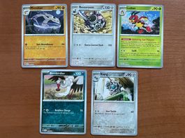 Pokemon Reverse Karten Set (Versand gratis)