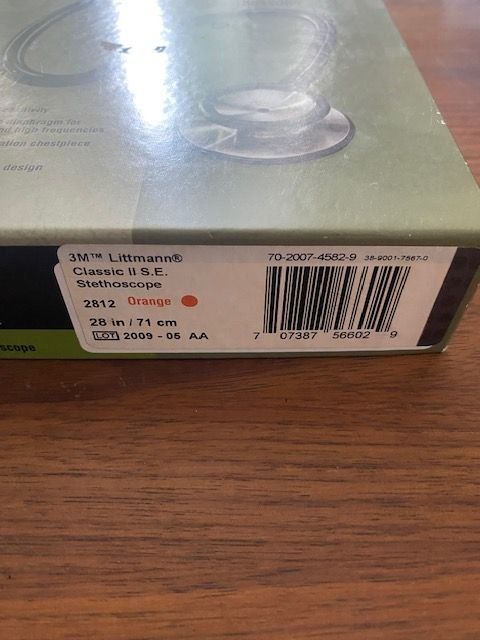 Littmann Medizinische Geräte: 3M Littmann Classic II S.E. Stethoskop Orange – Neu und originalverpackt aus Altendorf von piamaria66 1