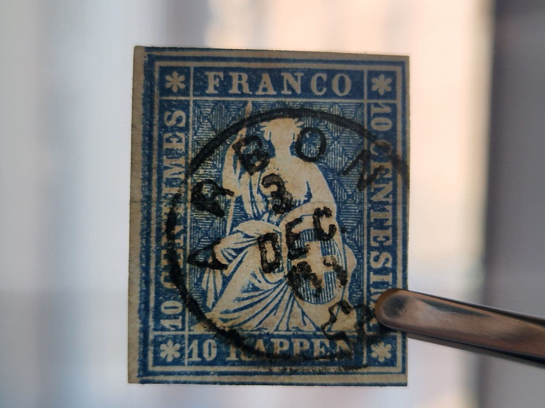 Tutti i francobolli: Strubel 23G, ab 1.- – Usato da Burgdorf venduto da Glossy01 4