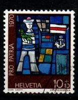 1970 - PP / Kunst und Handwerk: Zeitgenössische Glasgemälde