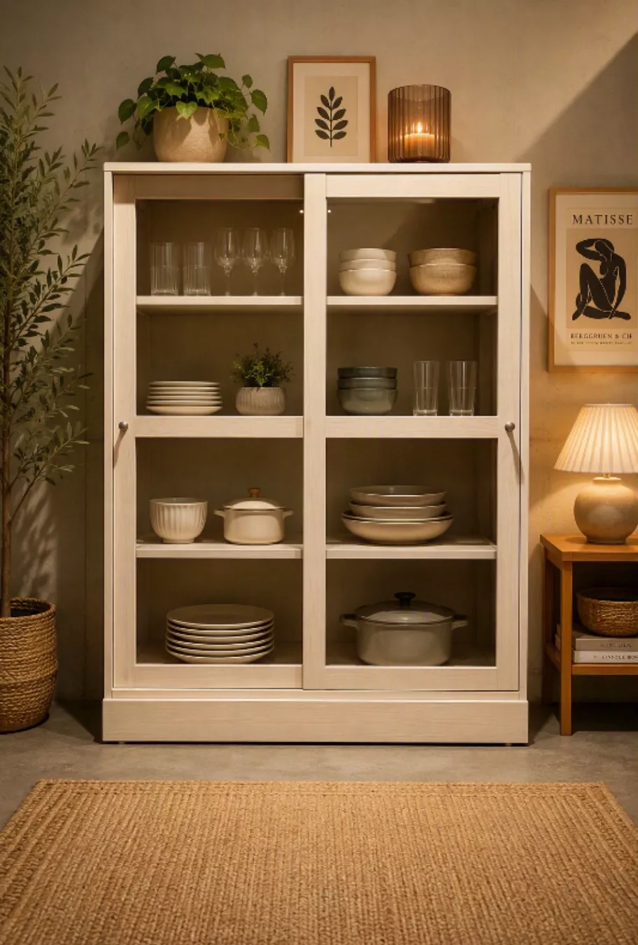 Ikea Vetrine: Vitrine Havsta Ikea graubeige – Usato da Zürich venduto da henrikzk
