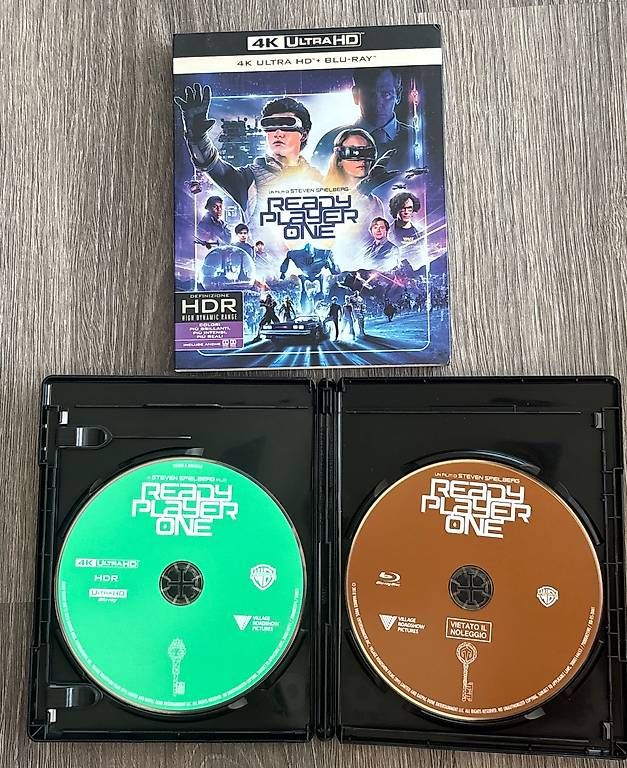 Alle DVDs: Ready Player One 4K UHD Bluray  – Gebraucht aus Winterthur von Geilotime 2