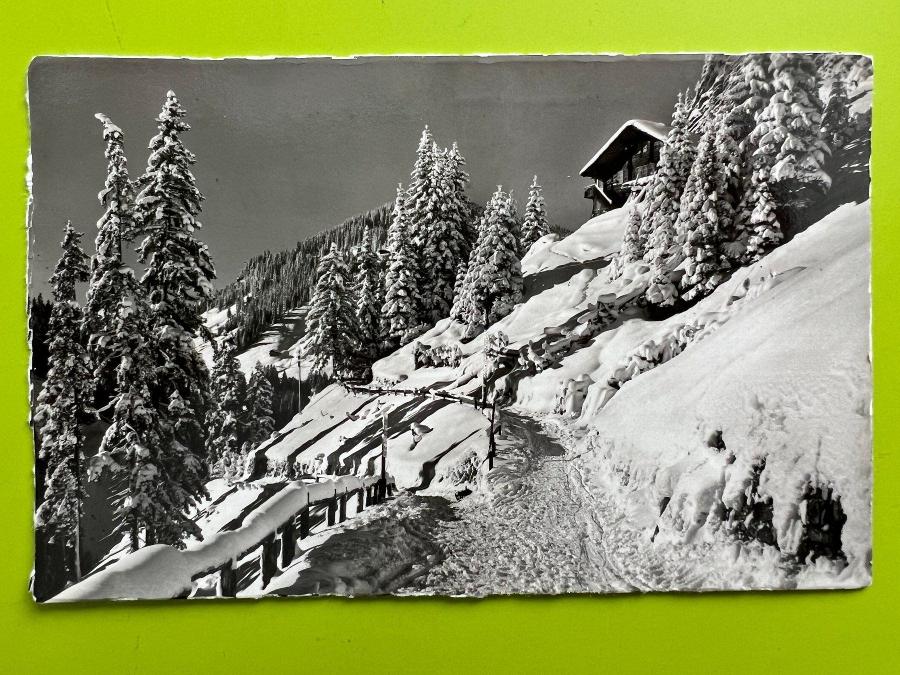 Cartoline postali: Ansichtskarte Postkarte Adelboden 1949 – Usato da Ostermundigen venduto da iFonso