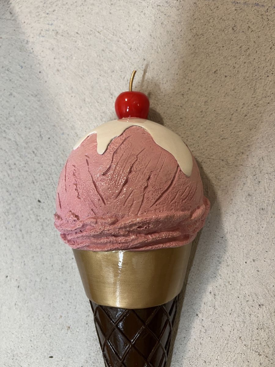 Alle Dekorationen: Wanddekoration Eiscreme Erdbeer mit Kirsche neu – Neu (gemäss Beschreibung) aus Ottenbach von _Merita.as 1