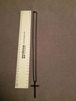 Schwarze Kreuz-Halskette - Zeitloser Schmuck für Sie&Ihn!
