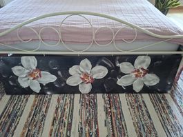 Grosses Wandbild mit Orchideen Motiv, Top Zustand!