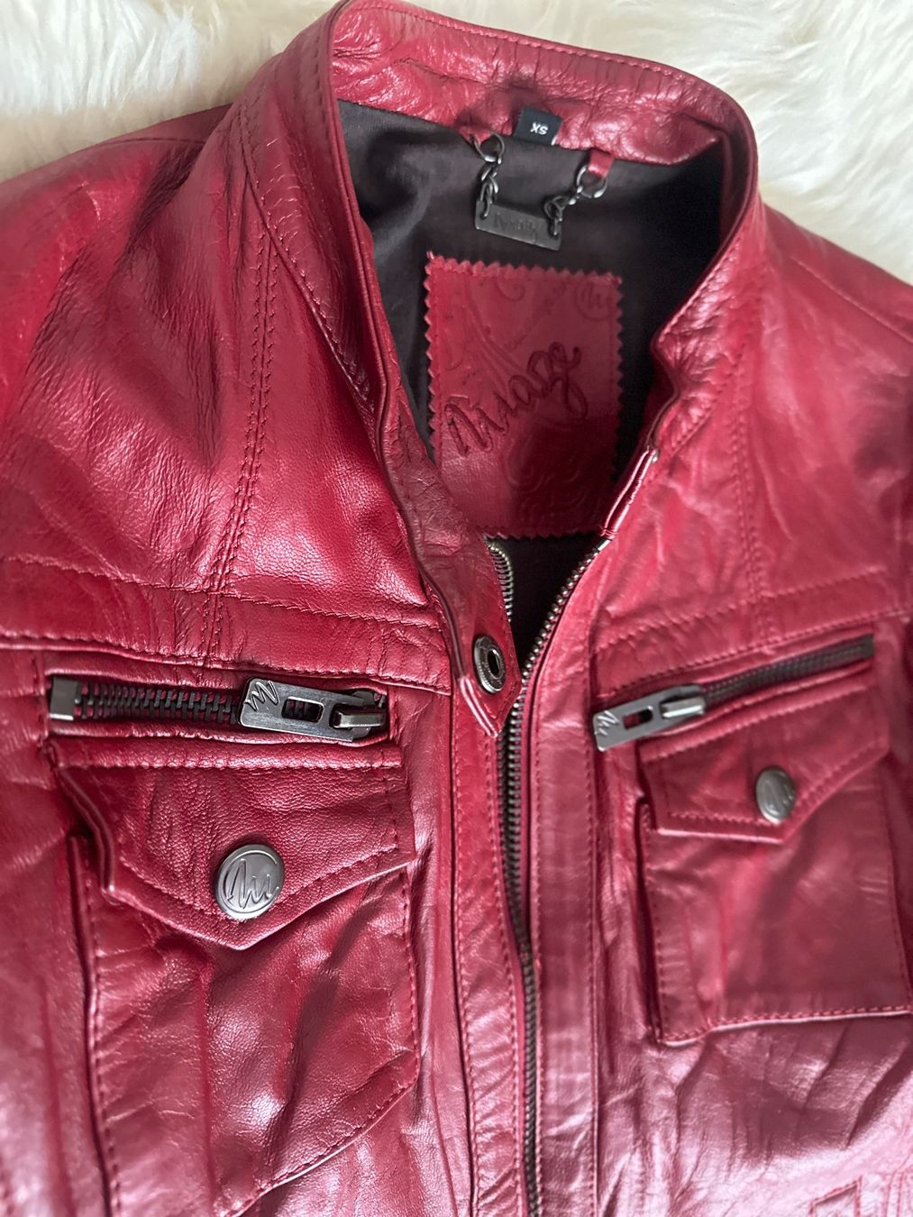 Giacche: Maze Lederjacke neuwertig – Nuovo (secondo la descrizione) da Mühlethurnen venduto da Fudoshin1 3