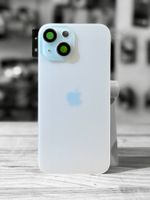 Vitre Cache Arrière iPhone 15 plus Bleu
