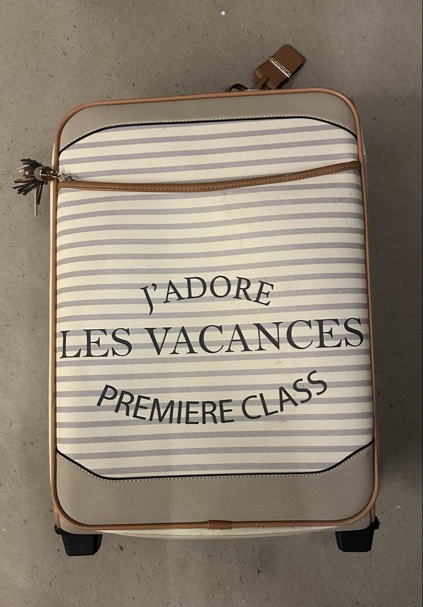 Valigie: Koffer - J'adore les Vacances – Usato da Morschach venduto da Butterbrot9000