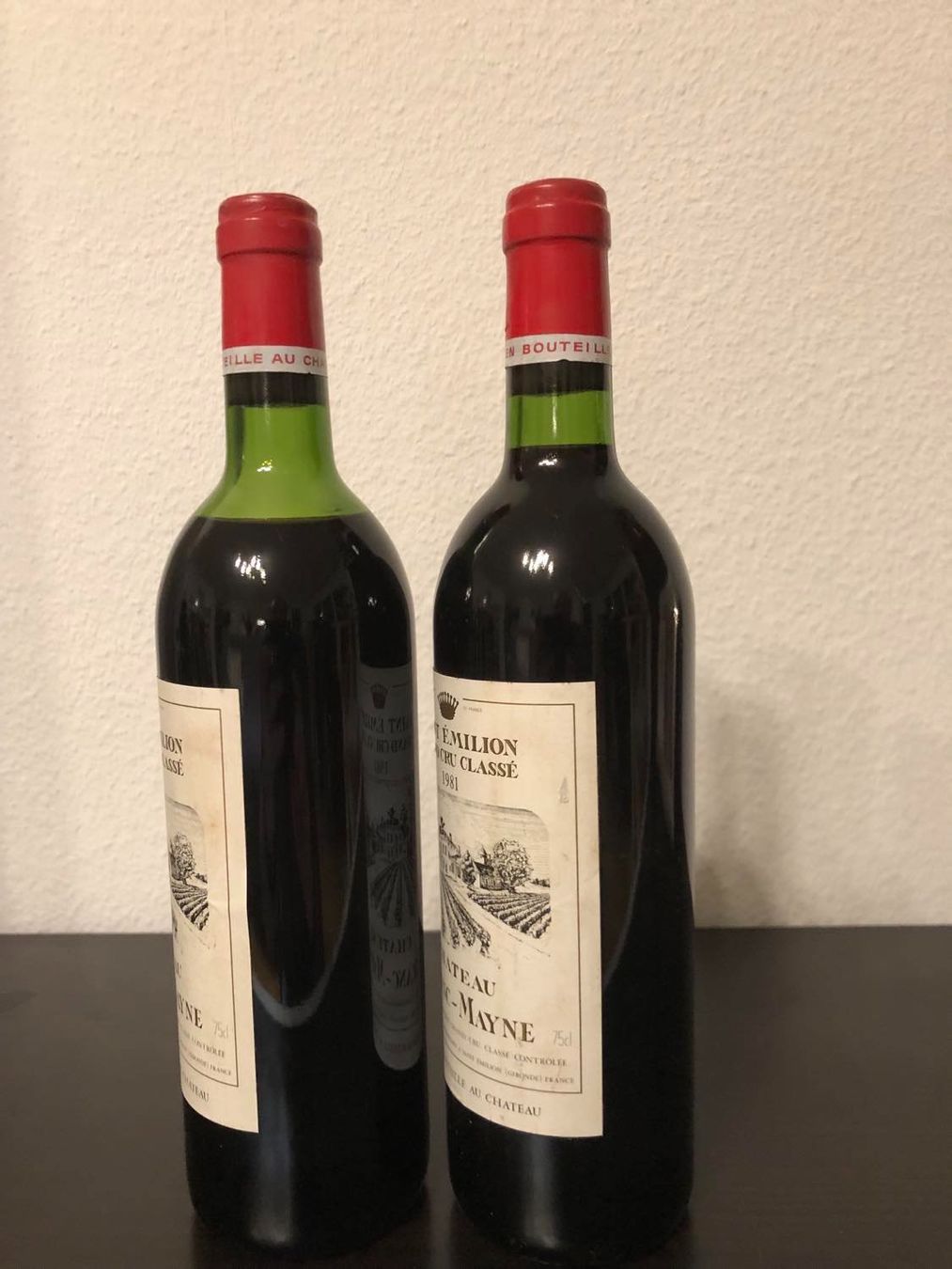 Vino: 2X 1981 CHATEAU FRANC-MAYNE – Nuovo e nell'imballaggio originale da Münchenstein venduto da weinundspirituosen 2