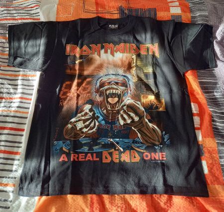 Iron Maiden (A Real Dead One) T-Shirt L