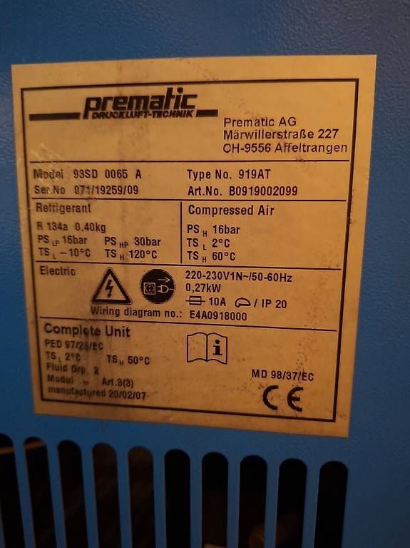 Compressori: Compresseur à vis  – Usato da La Sagne NE venduto da Crebou 2