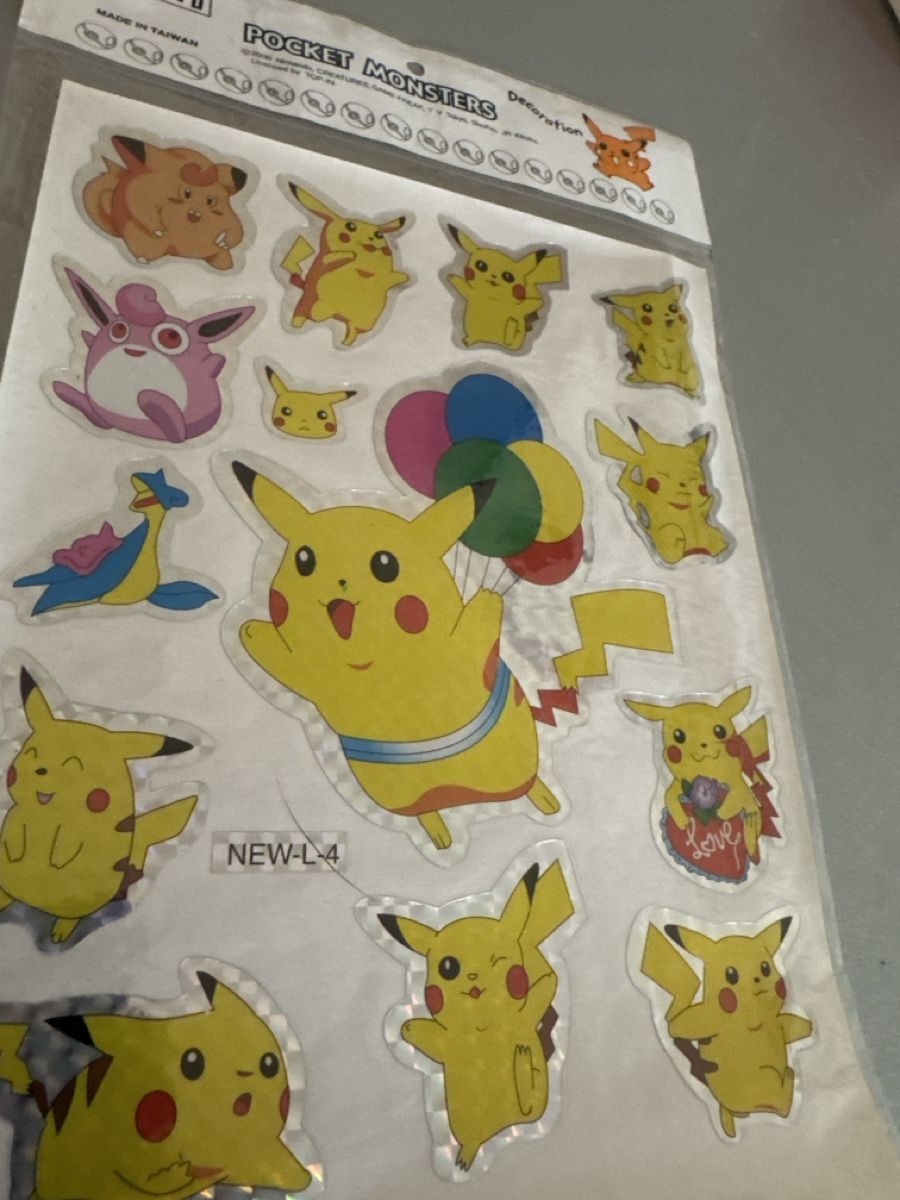 Sticker: Pokémon Aufkleber – Nuovo e nell'imballaggio originale da Bremgarten AG venduto da Jeannine015 1