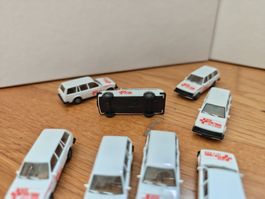 9x Herpa Opel Kadett SOS für Tiere