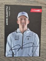 Autogrammkarte Andri Ragettli Originalunterschrift