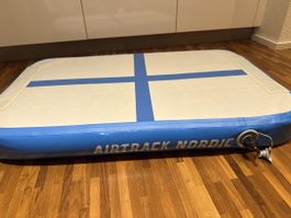 Airtrack Matte Airtrack Nordic blau weiss gebraucht