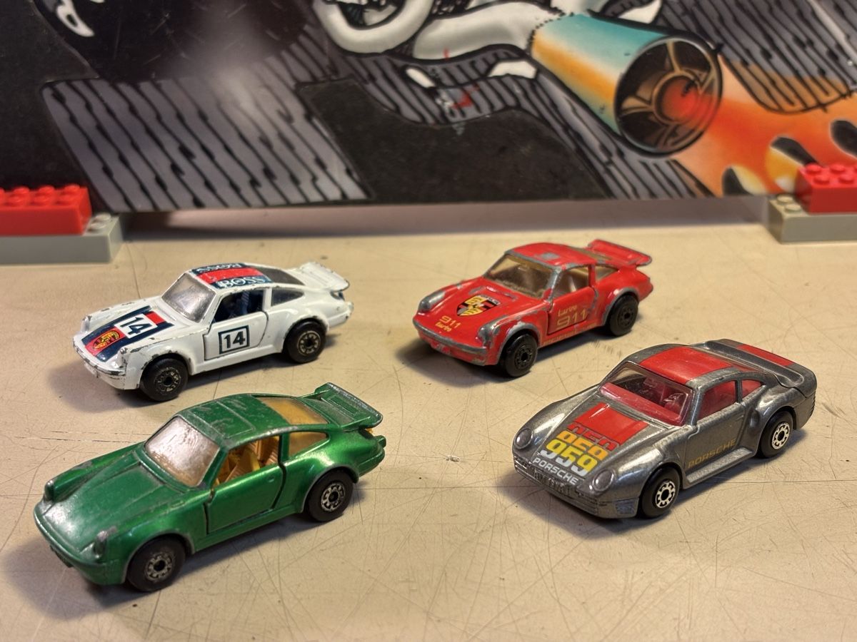 Matchbox Modellini d'auto: Matchbox Porsche Sammlung – Usato da Möriken AG venduto da Classics16